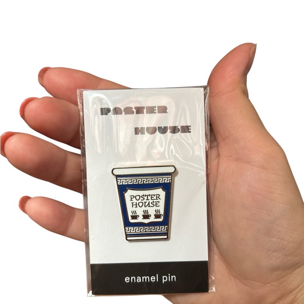 Poster House Enamel Pin - Picture 2 of 3